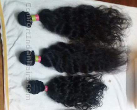 Machine Weft Indian Hair Extensions Human Hair Weave Wholesale